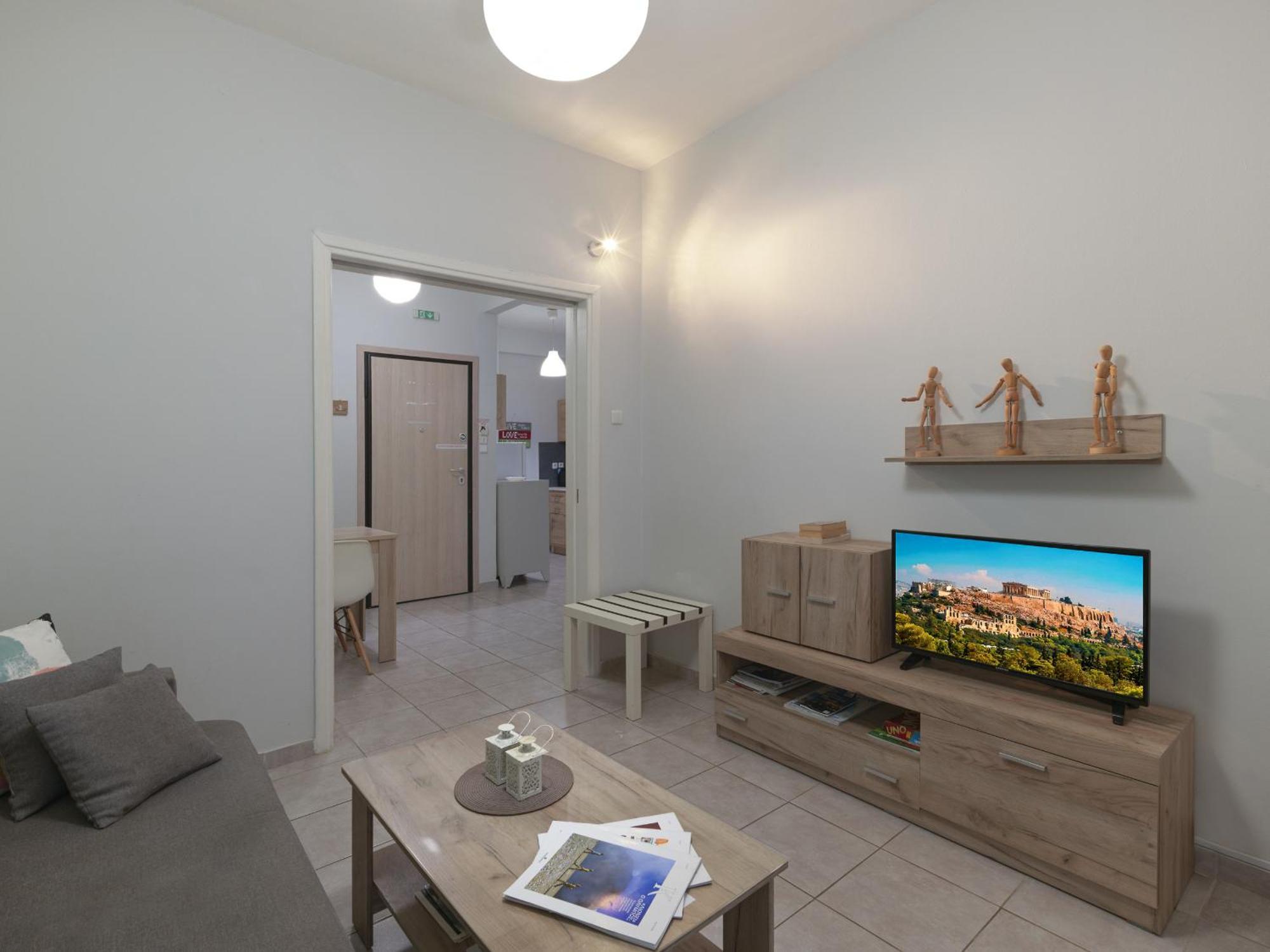 Cozy Athenian One Bd, Pistachio Charm Apartman Kültér fotó